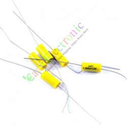Yellow Long Lead Axial Polyester Film Capacitor 0.068uf 630v for Tube Amps