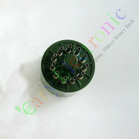 11pin Bakelite Vacuum Tube Sockets Valve Base Test Saver Audio Amp Diy Parts