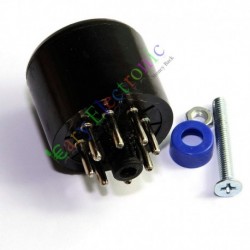 8pin Test Tube Socket Saver with Fixtures for 6l6 El34 Kt88 6550 Audio Tube