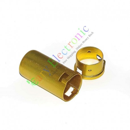9pin Tube Sockets Shield Cover for Audio AMP 12ax7 12au7 Ecc82 Ecc83 Yellow