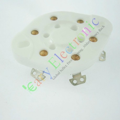 6 PIN Ceramics Vaccum Tube Socket Saver for Vt57 Vt58 Audio Tube Amp Parts