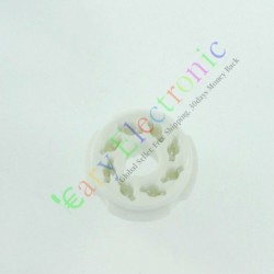 8pin Ceramic vacuum tube socket octal valve base Fr KT88 EL34B 6550 6SN7 amp