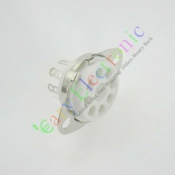 8 PIN Ceramics Vaccum Tube Sockets for Kt88 6550 El34 Audio Tube Amps