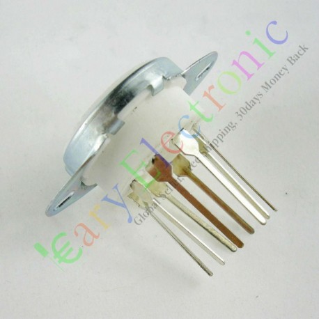 8pin Long PCB Ceramic Vacuum Tube Sockets Valve Base Fr El34 Kt88 6550 6sn7