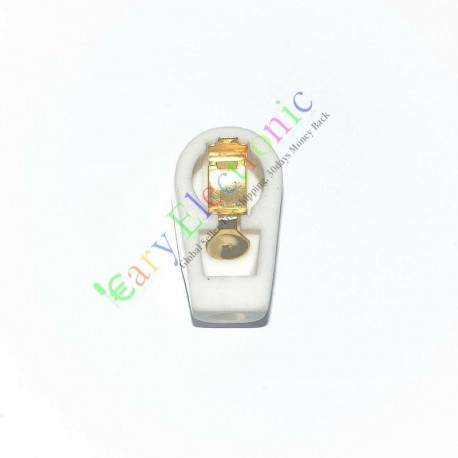 7.4mm Gold Tube Anode Caps Ceramic Socket for Vacuum Sp42 Vp41 Radio Amp DIY