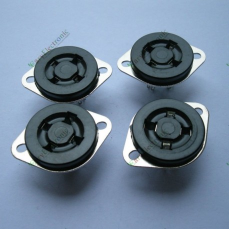 4pin Base Bakelite Tube Sockets for 2a3 300b 45 50 U4a Audio Amps Parts