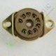 9pin Bakelite Vacuum Tube Socket Valve Base 12ax7 12au7 Ecc83 6n11 Audio Amp