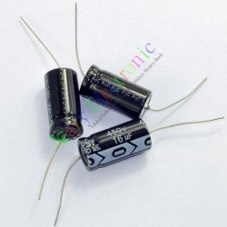 450v 16uf 105c Long Copper Leads Axial Electrolytic Capacitors Tube Amps