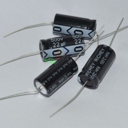 500v 22uf 105c Long Copper Leads Axial Electrolytic Capacitor Audio Amps