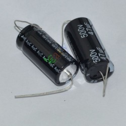 500v 47uf 105c Long Copper Leads Axial Electrolytic Capacitor Audio Amps