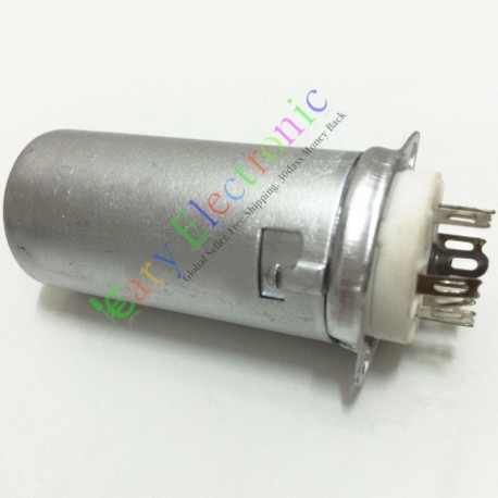 9Pin Vacuum tube Socket with 55mm Aluminum Chassis for 12AX7 12AU7 ECC82