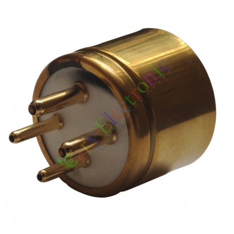 4pin Gold Ceramics vacuum tube sockets base For 300B 2A3 811 audio amp DIY