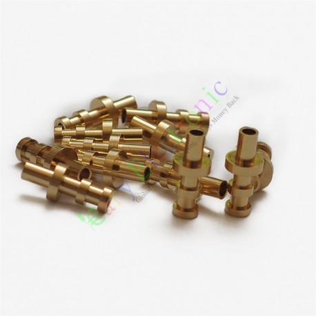 copper plated Gold Turret Lug for 3MM Fiberglass Terminal Tag Board Audio