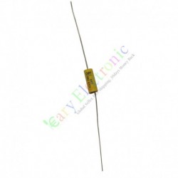 yellow long lead Axial Polyester Film Capacitor 0.0068uF 630V fr audio amps