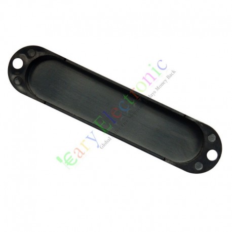 Black Single Coil Closed Bass Jazz Pickup cover For Guitar bridge Parts