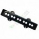 100mm 5 String Electric Bass JAZZ Pickup Cover Open For Guitar Bridge Parts